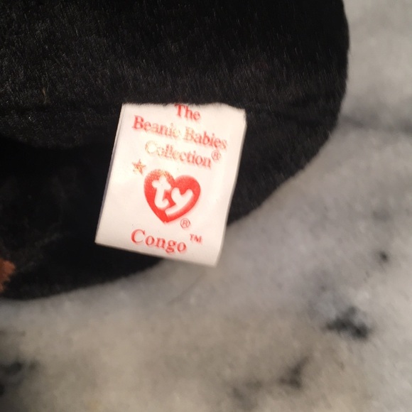 😂Ty Beanie babies, Congo the gorilla (4160) - Picture 3 of 3